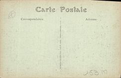 VINTAGE POSTCARD Surroundings Of Nice Vault Of the General assembly of Freemasons De Cimies