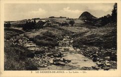 VINTAGE POSTCARD Gerbier De Joncs the Loire