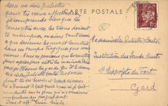 VINTAGE POSTCARD St Agreve Valley of Bompas and road of Cheylard