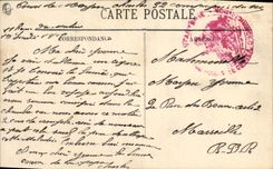 VINTAGE POSTCARD Falls Of the Wolf Seen from of the jump of the wolf