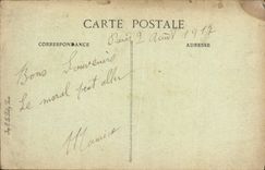 VINTAGE POSTCARD Paris Operated Academy of music