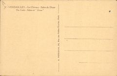 CPA Versailles Le Chateau Salon De Diane