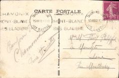 CPA La Mer De Glace Et La Gare De Montenvers