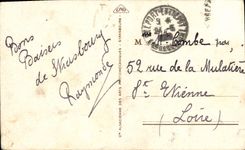 POSTAL Estrasburgo de la VENDIMIA la catedral