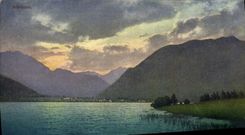 VINTAGE POSTCARD Achensee