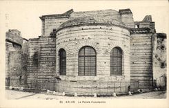 VINTAGE POSTCARD Arles the Palate Constantin