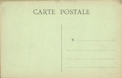 VINTAGE POSTCARD Palate De Fontainebleau Old Living room Of the Officers Of the Queens Mothers