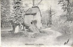 POSTAL Versalles de la VENDIMIA el molino