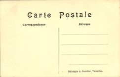 CPA Versailles Bassin De Saturne Hiver