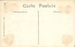 VINTAGE POSTCARD Tours Old Cloister St Galien west coast and Turn of staircase