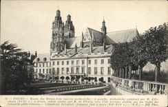 CPA Tours Musee Des Beaux Arts 