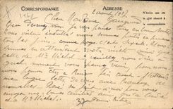 VINTAGE POSTCARD Tours Monument With Glory De Ronsard