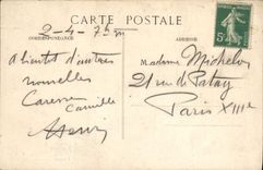 VINTAGE POSTCARD Lyon