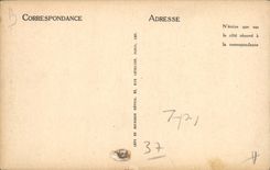 Puerta de Amboise de la POSTAL de la VENDIMIA de la cámara acorazada del castillo