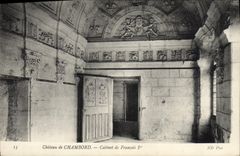 CPA Chateau Cabinet De Francois 1er