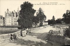 CPA Chateau De Chambord Les Ponts Du Casson Route De Saint Dye