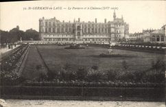 CPA St Germain En Laye Le Parterre Et Le Chateau