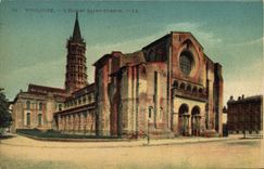 CPA Toulouse L'Eglise Saint Sernin