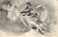 CPA Nancy Le Grand Salon De l'Hotel De Ville