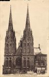VINTAGE POSTCARD Clermont Ferrand the Cathedral
