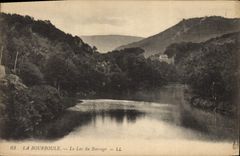CPA La Bourboule Le Lac Du Barrage