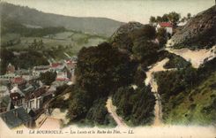 VINTAGE POSTCARD Bourboule Laces And the Rock Of the Fairies