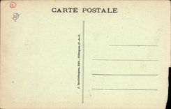 VINTAGE POSTCARD Interior Riom Of the Church De Mozac