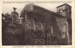 CPA L'Auvergne Thiers L'Eglise Du Moutier