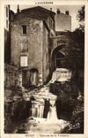 VINTAGE POSTCARD Auvergne Royat Cascades Of Tiretaine
