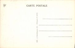 VINTAGE POSTCARD Picturesque Auvergne Street Of the Royat Old man