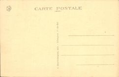 VINTAGE POSTCARD Auvergne Royat Old woman Fortifiee Church