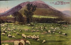 VINTAGE POSTCARD Auvergne Puy De Dome