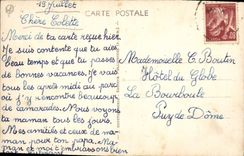 CPA L'Auvergne Le Puy De Dome