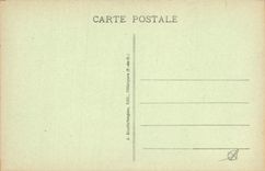 VINTAGE POSTCARD Auvergne Bourboule Route Of Saint Save And Lake Of the Stopping