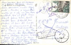 MODERN CARD Royat And Puy De Dome