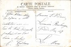 CPA Bordeaux Monument Des Girondins