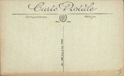 Burdeos de la POSTAL de la VENDIMIA las flechas de la catedral