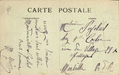 VINTAGE POSTCARD Picturesque Auvergne the Lake Pavin