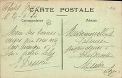 VINTAGE POSTCARD Chatel Guyon an Alley Of the Park