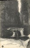 VINTAGE POSTCARD Bourboule the Cascade Of the Step Of Cere