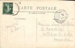 VINTAGE POSTCARD Bourboule the Cascade Of the Step Of Cere