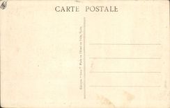 VINTAGE POSTCARD Picturesque Auvergne the arrival with the Lake Aidat by the road of Clermont