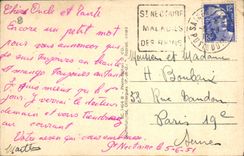 CPA Le Lac Chambon Et Les Monts Dore