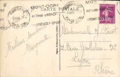 VINTAGE POSTCARD the Mount Gilds the Capuchin