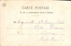 VINTAGE POSTCARD Interior Murol Of the Castle