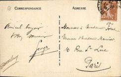 VINTAGE POSTCARD Clermont Ferrand the Lecoq Garden And the University