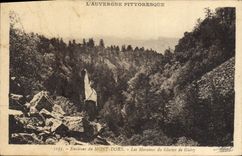 VINTAGE POSTCARD Auvergne Pittoresque Surroundings of the Mount Gilds the Moraines of the glacier of Guery