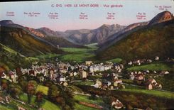 VINTAGE POSTCARD the Mount Gilds View