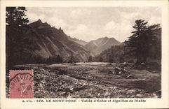 CPA Le Mont Dore Vallee D'Enfer Et Aiguilles Du Diable