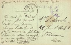 VINTAGE POSTCARD Holy Bridge Spirit the Bridge On the Rhone